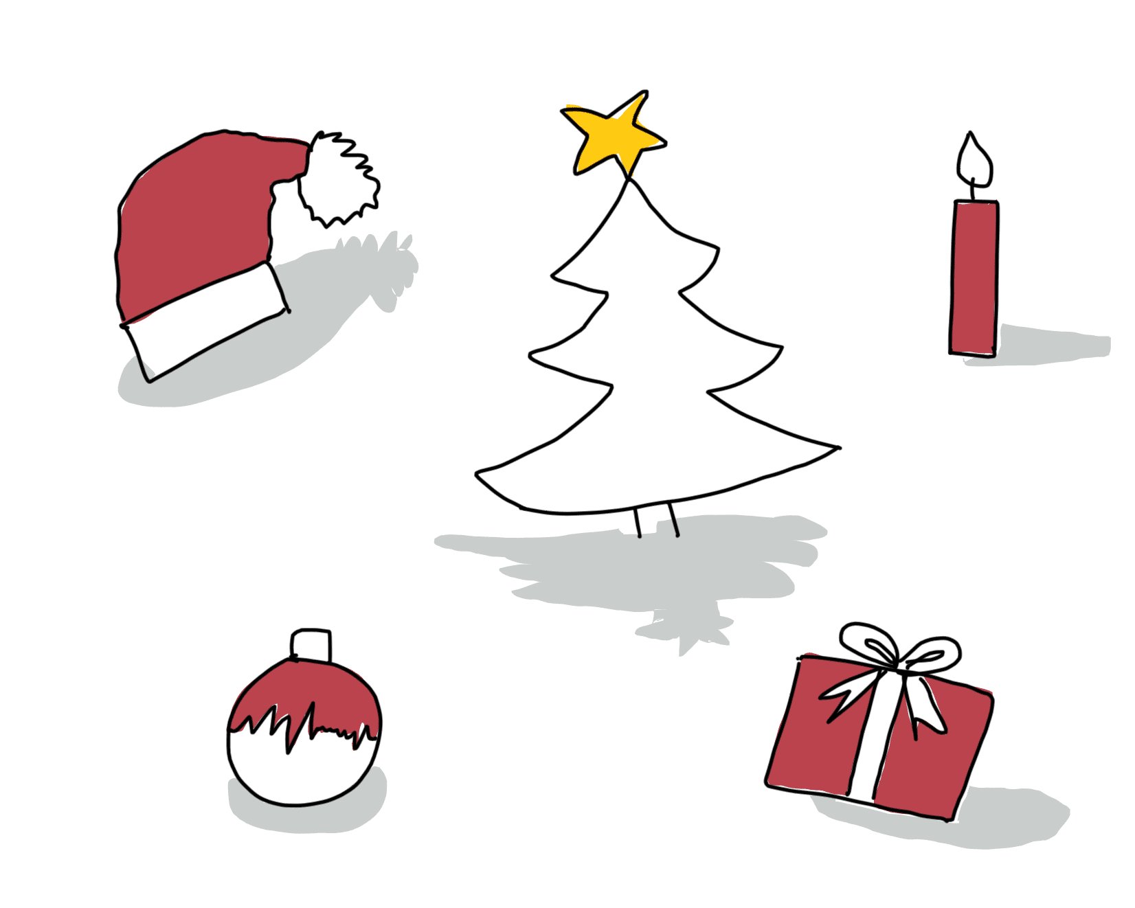 Weihnachtsicons